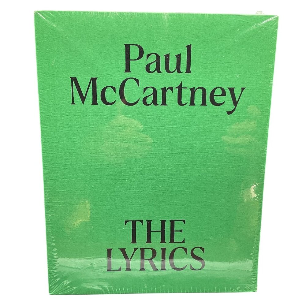 New The Lyrics 1956 to the Present by Paul McCartney 2021, Hardcover Sealed